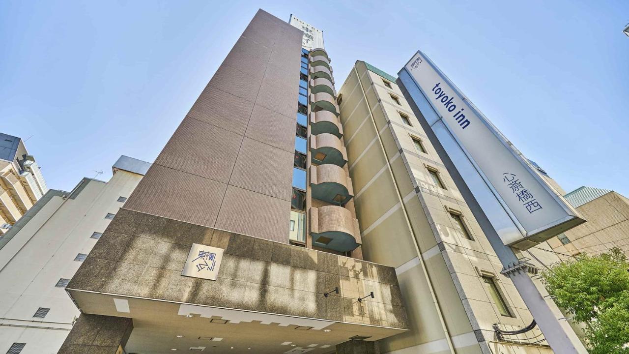 Toyoko Inn Osaka Shinsaibashi Nishi Zewnętrze zdjęcie